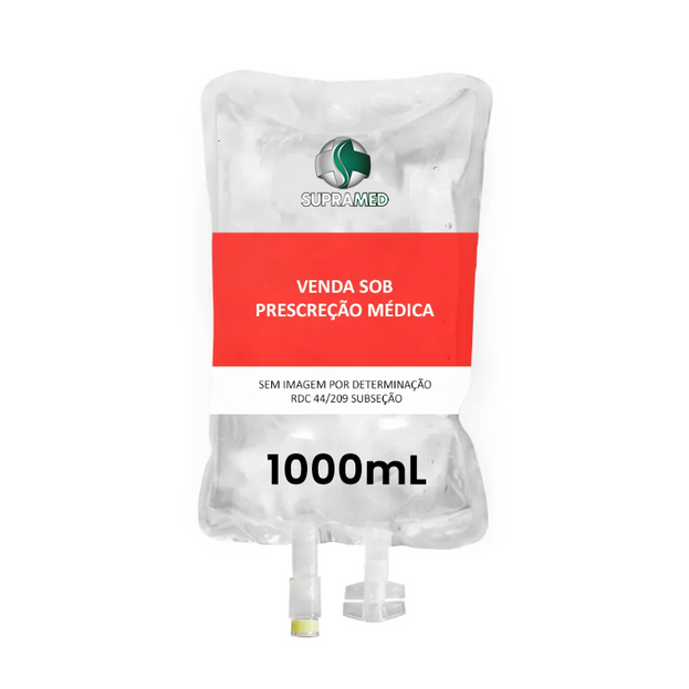 Cloreto de Sódio / 1000mL 0,9% / Bolsa / 1 Un. / Soro Fisiológico