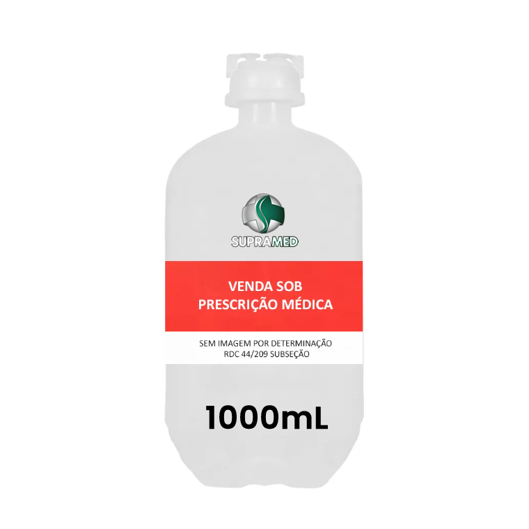Cloreto de Sódio / 1000mL 0,9% / Frasco / 1 Un. / Soro Fisiológico