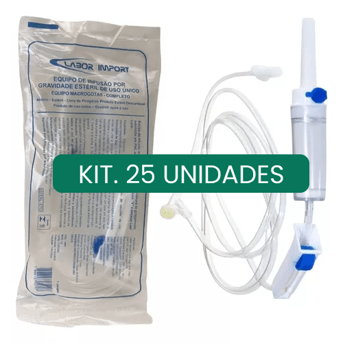 Equipo com Injeção Lateral / 25 Un. / Labor Import