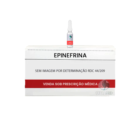 Epinefrina / 1 mG mL / Cx. 100 un. / I.M / I.V / S.C / Adrenalina / Hipolabor / OFERTA