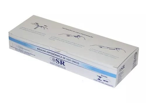 Agulha Hipodérmica / 20x55 / 100 Un. Cx. / SR