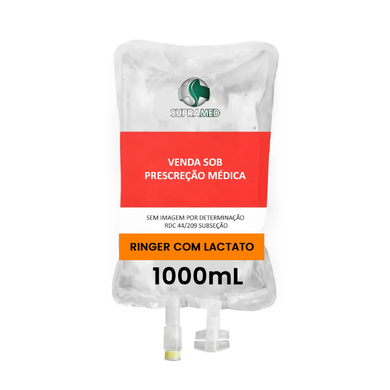 Ringer com Lactato / 1000mL / Bolsa / 1 Un. / Solução Ringer com Lactato