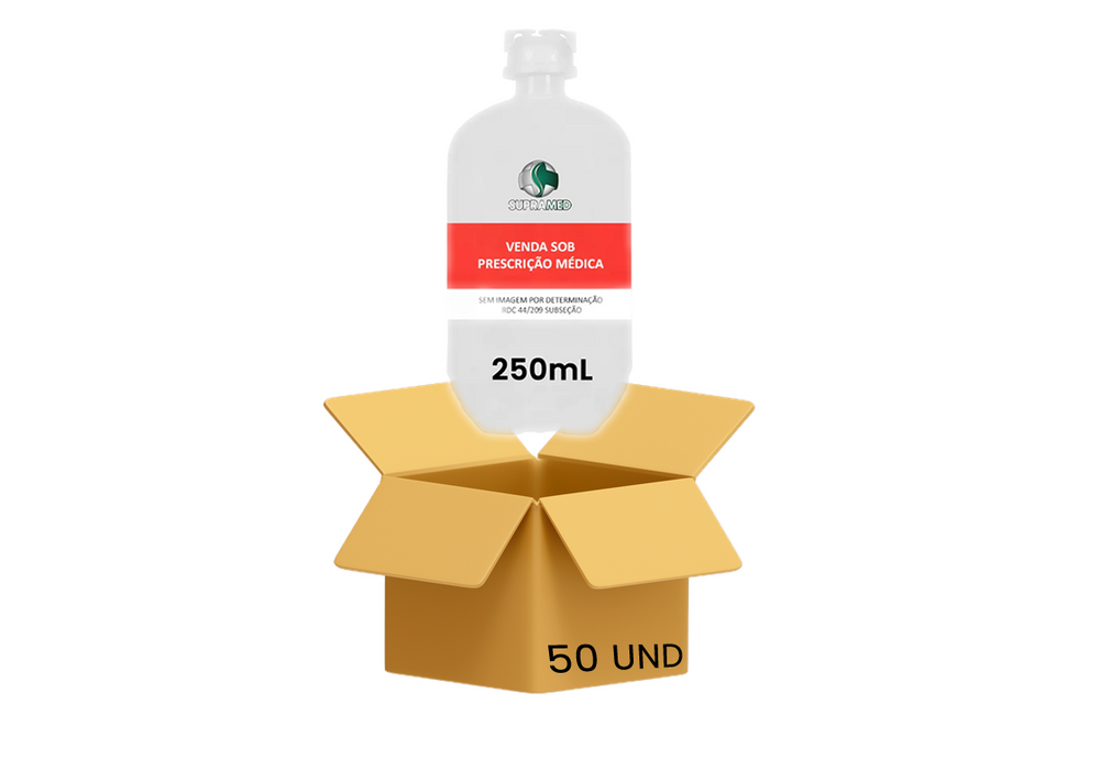 Cloreto de Sódio / 250mL 0,9% / Frasco / 50 Un. / Soro Fisiológico / FARMACE