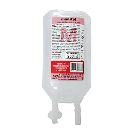 Solução Manitol / 250mL / Frasco / 20% / 1 Un.
