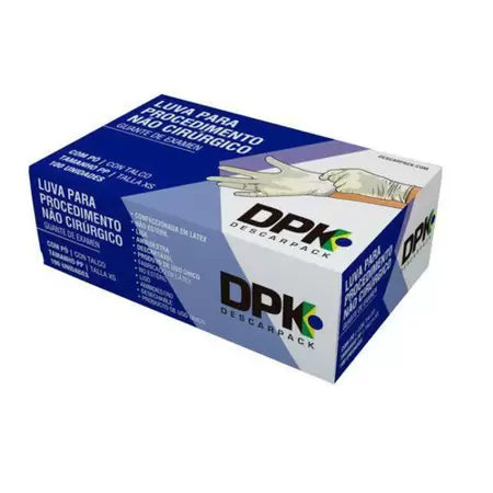 Luva Latex com Pó DESCARPACK (100UND.)